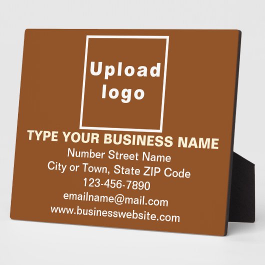 Informations commerciales sur la plaque rectangle (Côté)