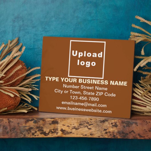 Informations commerciales sur la plaque rectangle  (Côté)