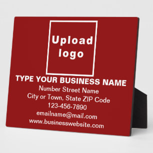 Informations commerciales sur la plaque rectangle 