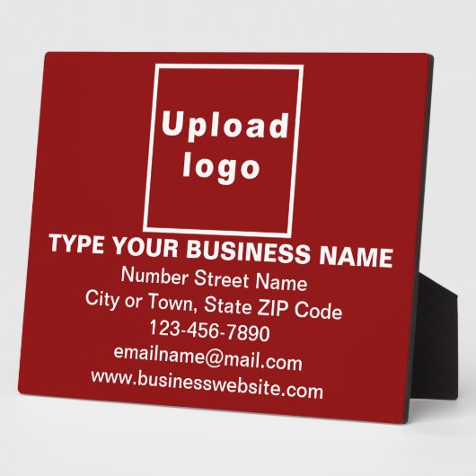 Informations commerciales sur la plaque rectangle  (Côté)