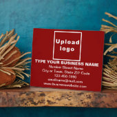 Informations commerciales sur la plaque rectangle  (Côté)