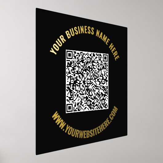 Informations d'analyse de code QR et impressions d (Poser)