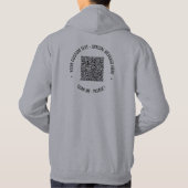 Informations d'analyse de code QR et Sweat - shirt (Dos)