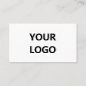 Informations et couleurs de votre logo Carte de vi (Dos)