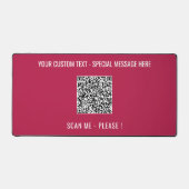 Informations sur l'analyse de code QR Texte et cou (Recto)