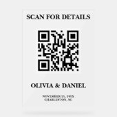 Informations sur le Mariage de code QR refusées (Recto)