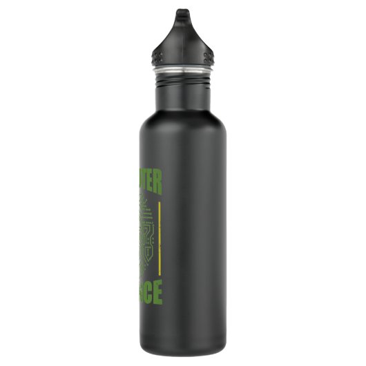 Informatisersoftware voor computerwetenschap waterfles  (Rechts)