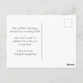 Informele Elopement Aankondiging Kaarten (Achterkant)