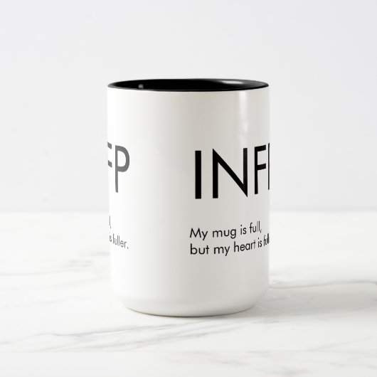 INFP Hart is voller Mok Gift (Center)