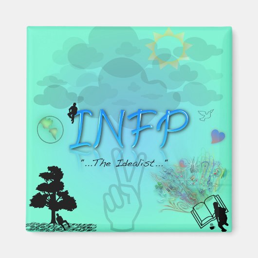 INFP-magneet Magneet (Voorkant)
