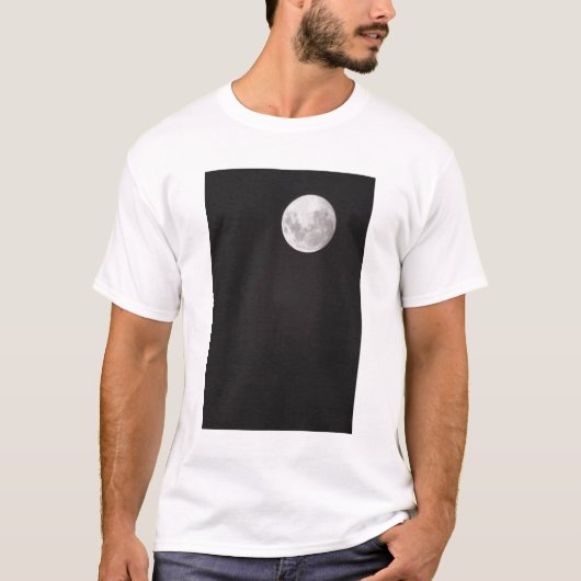 Infrarode maan. t-shirt (Voorkant)