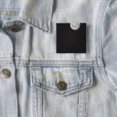 Infrarode maan. vierkante button 5,1 cm (In situ)