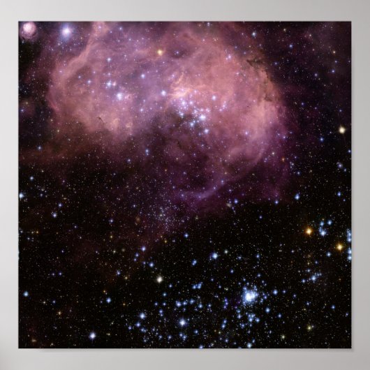 Infrarood Magellanic Cloud Space Poster (Voorkant)