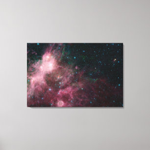 Infrarood Uitzicht dat de geboorte en dood van ste Canvas Afdruk