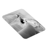 Infrarood, zwart en wit, beker, glas, koffie, magneet (Rechterzijde)