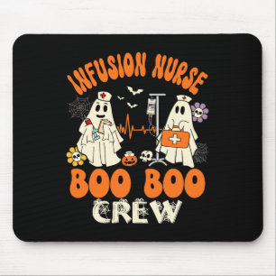 Infusie Nurse Boo Crew Halloween Nurse Ghost Cost Muismat