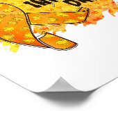 Infusion Day Multiple Sclerosis Awareness Orange R Poster (Hoek)