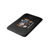 Infuusverpleegkundige stethoscoop Halloween Essen Badmat (Gekanteld)