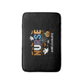 Infuusverpleegkundige stethoscoop Halloween Essen Badmat (Voorkant Verticaal)