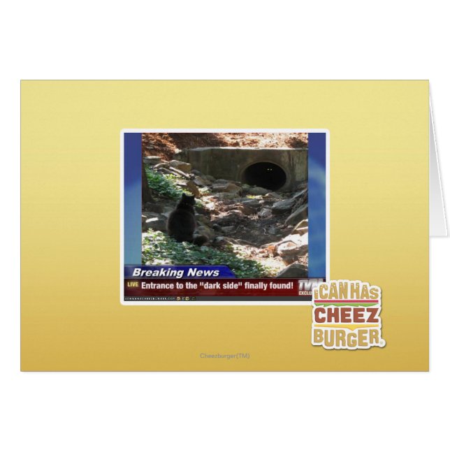 Ingang aan de donkere kant (Voorkant Horizontaal)