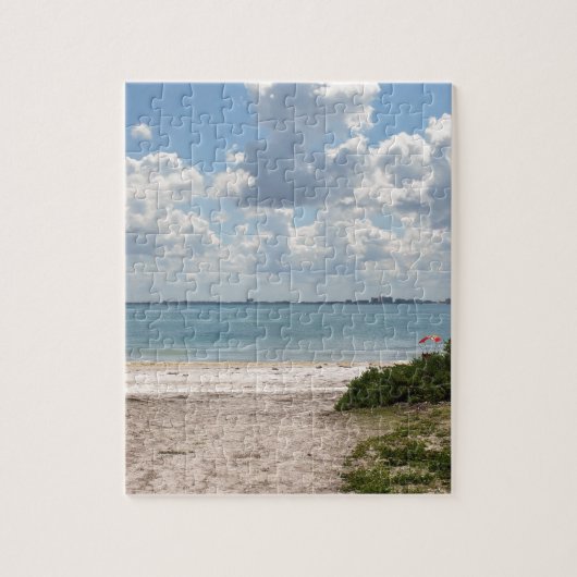 Ingang aan Strand Sanibel Legpuzzel (Verticaal)