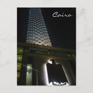 ingang cairo tower briefkaart