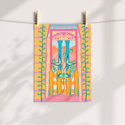 Ingang in ader poster