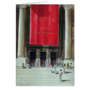 Ingang in het Metropolitan Museum New York