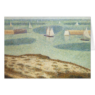 Ingang naar Harbour door Georges Seurat, kunst