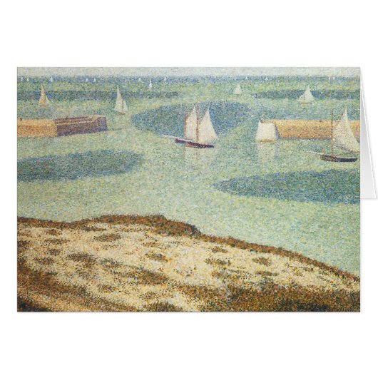 Ingang naar Harbour door Georges Seurat, kunst (Voorkant Horizontaal)