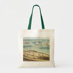 Ingang naar Harbour door Georges Seurat,  kunst Tote Bag