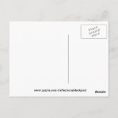 Ingang naar Noord-Pier B/W Briefkaart (Achterkant)