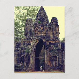 Ingang op Angkor Wat III Briefkaart