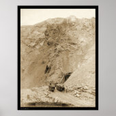 Ingang op de Grote Min SD 1888 Poster (Voorkant)