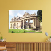 Ingang op de tabellen canvas afdruk (Insitu (Woonkamer))