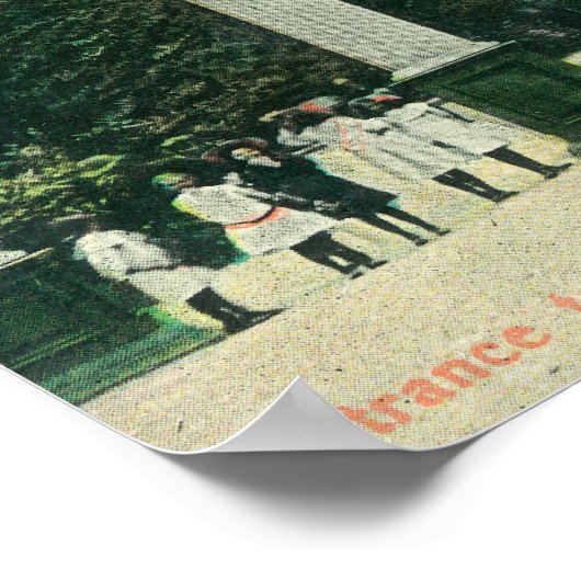 Ingang op het Uitzicht van het Oak Park Poster (Hoek)