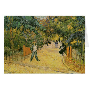 Ingang, Openbaar Park in Arles Van Gogh Fine Art.