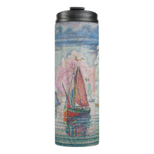 Ingang van de haven van La Rochelle, Paul Signac Thermosbeker