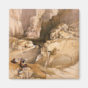 ingang van Petra, 10 maart 1839, bord 98 van Magneet