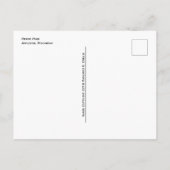 Ingangsteken, Pierce Park in de herfst, Appleton, Briefkaart (Achterkant)