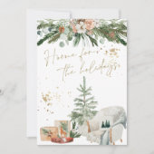 INGE Carte de Noël scandinave chaleureuse et confo (Devant)