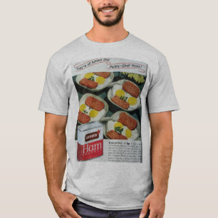 Ingeblikte reclame t-shirt