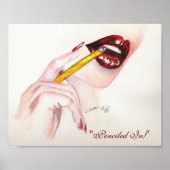 "Ingebonden!" 8x10 afdrukken Poster (Voorkant)