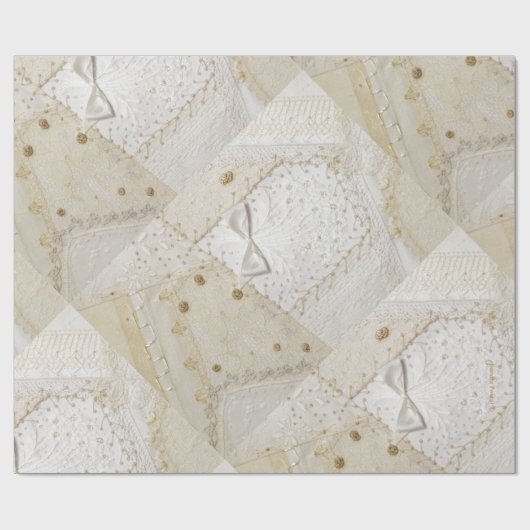 Ingeborduurd, stijlvol, onbuigzaam papier (Vlak)