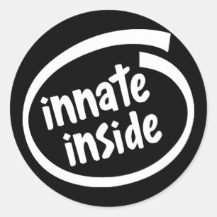 Ingeborene in chiropractische Stickers