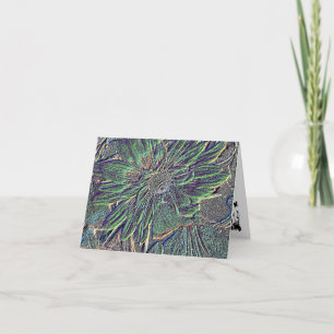 Ingebouwde bloemen met kleur kaart