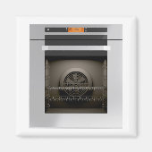 Ingebouwde oven magneet (Voorkant)