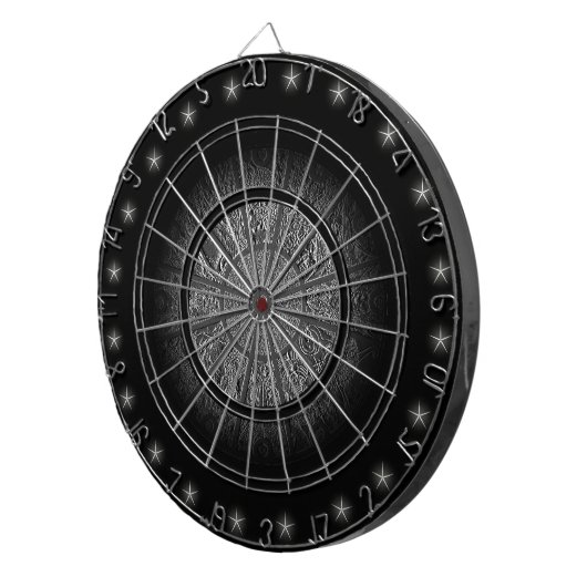 Ingegraveerd Chinees Zodiawiel Aangepast Dart Boar Dartbord (Voorkant Rechts)