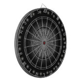 Ingegraveerd Chinees Zodiawiel Aangepast Dart Boar Dartbord (Voorkant Links)