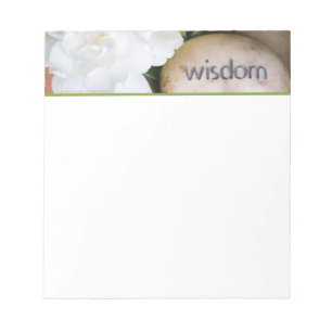 Ingegraveerd Steen "Wisdom" - KLEIN Notitieblok